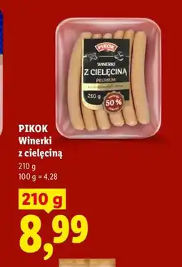 Lidl Winerki z cielęciną Pikok oferta