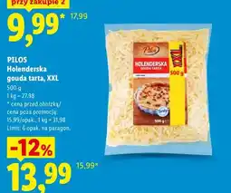 Lidl Ser holenderska gouda tarty XXL Pilos oferta