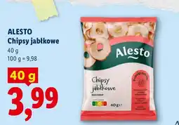 Lidl Chipsy jabłkowe Alesto oferta