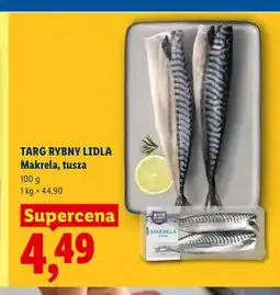 Lidl Makrela tusza Targ Rybny Lidla oferta