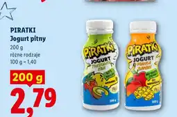 Lidl Jogurt pitny mango banan Piratki oferta