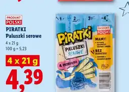 Lidl Paluszki serowe Piratki 4-pak oferta