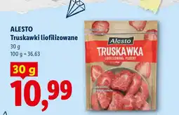 Lidl Truskawki liofilizowane Alesto oferta