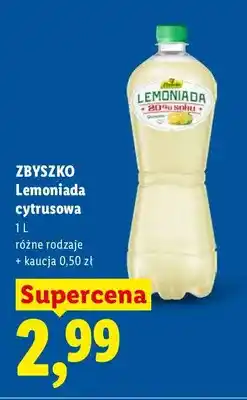 Lidl Lemoniada cytrusowa Zbyszko oferta