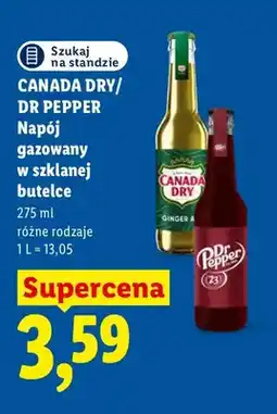 Lidl Napój gazowany Canada Dry Ginger Ale oferta