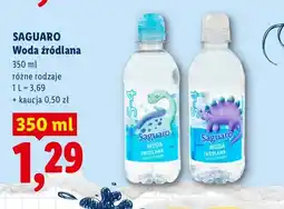 Lidl Woda źródlana Saguaro oferta