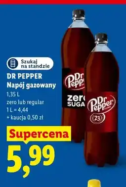 Lidl Napój gazowany Dr Pepper Zero oferta