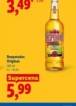 Lidl Piwo Desperados Original oferta