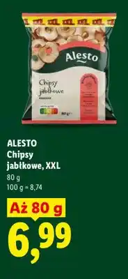 Lidl Chipsy jabłkowe Alesto XXL oferta
