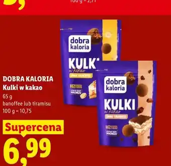Lidl Kulki w kakao banoffee Dobra Kaloria oferta
