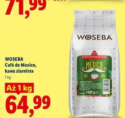 Lidl Kawa ziarnista Woseba Café de Mexico oferta
