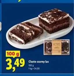 Lidl Ciasto czarny las Cukiernia Lidla oferta