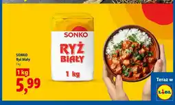 Lidl Ryż biały Sonko oferta