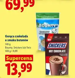 Lidl Gorąca czekolada o smaku batonów Bounty oferta