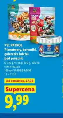 Lidl Pianotwory Psi Patrol 6-pak oferta