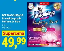 Lidl Proszek do prania Der Waschkönig Perfume de Paris oferta