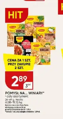 Chata Polska Danie gotowe Winiary Pomysł na Zapiekankę makaronową oferta