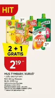 Chata Polska Mus Tymbark Mango oferta