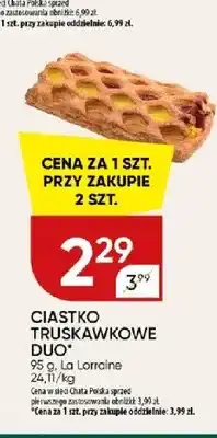 Chata Polska Ciastko truskawkowe Duo La Lorraine oferta
