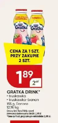 Chata Polska Napój jogurtowy Gratka truskawkowy oferta