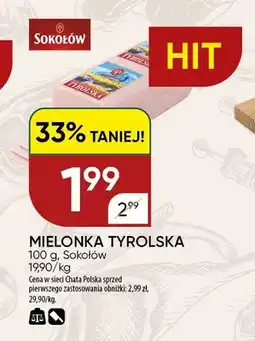 Chata Polska Mielonka Tyrolska Sokołów oferta