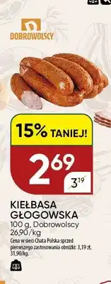 Chata Polska Kiełbasa Głogowska Dobrowolscy oferta