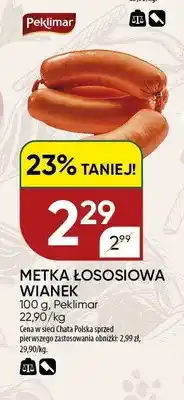 Chata Polska Metka łososiowa wianek Peklimar oferta