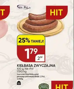 Chata Polska Kiełbasa zwyczajna Nik-Pol oferta