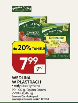 Chata Polska Wędlina w plastrach Dolina Dobra oferta
