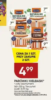 Chata Polska Parówki Tarczyński Naturalnie z szynki oferta