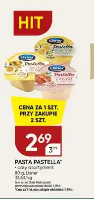 Chata Polska Pasta Pastella jajeczna ze szczypiorkiem Lisner oferta
