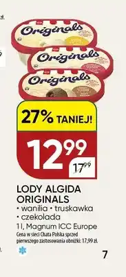 Chata Polska Lody Algida Originals wanilia oferta