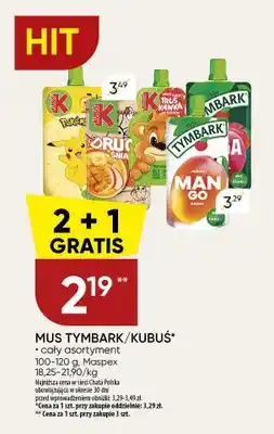 Chata Polska Mus owocowy Kubuś Drugie Śniadanie oferta
