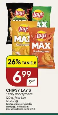 Chata Polska Chipsy Lay's Max Karbowane Solone oferta