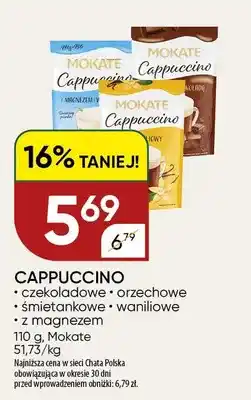 Chata Polska Kawa rozpuszczalna Cappuccino Mokate czekoladowe oferta