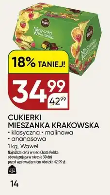 Chata Polska Cukierki Mieszanka Krakowska Wawel klasyczna oferta