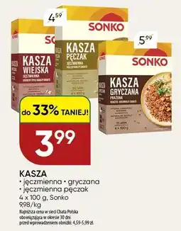 Chata Polska Kasza jęczmienna Sonko 4-pak oferta
