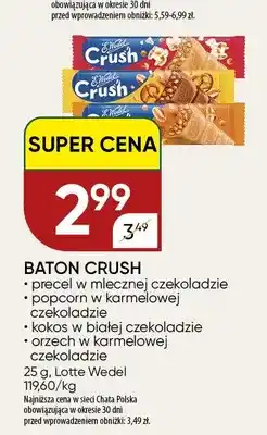 Chata Polska Baton Crush E.Wedel precel w mlecznej czekoladzie oferta