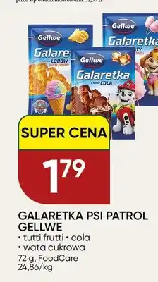 Chata Polska Galaretka Psi Patrol Gellwe tutti frutti oferta