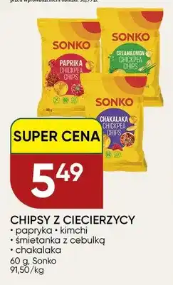 Chata Polska Chipsy z ciecierzycy Sonko papryka oferta