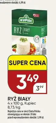 Chata Polska Ryż biały Kupiec 4-pak oferta
