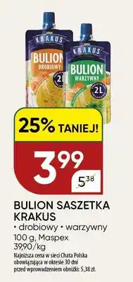 Chata Polska Bulion warzywny Krakus oferta