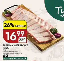 Chata Polska Żeberka wieprzowe paski oferta
