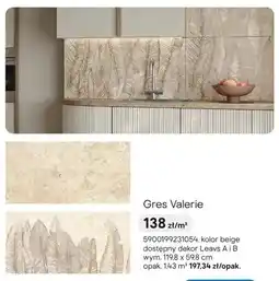 Castorama Gres Tubądzin Valerie kolor beige 119,8x59,8cm oferta