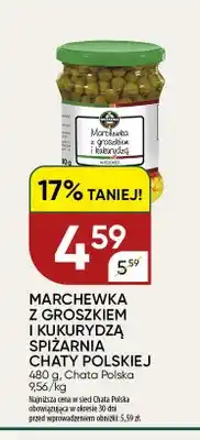 Chata Polska Marchewka z groszkiem i kukurydzą Spiżarnia Chaty Polskiej oferta