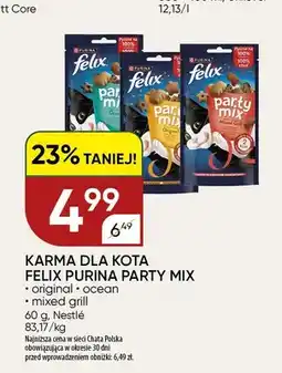 Chata Polska Karma dla kota Felix Purina Party Mix Original oferta