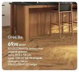 Castorama Gres Cersanit Ilia brown mat 59,8x9,8cm oferta