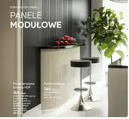 Castorama Panel lamelowy ścienny HDF czarny 6-elementowy 30x265cm oferta
