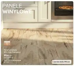 Castorama Panel winylowy SPC Dąb Flamenco gr. 4mm oferta