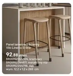 Castorama Panel lamelowy ścienny Vilo Linerio S-line metaliczny róż wym. 12,2x1,2x265cm oferta